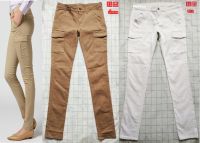 Uniqlo cargo pantsกางเกงยูนิโคล่ กางเกงยูนิโคล กางเกงคาร์โก้ขายาว ยีนส์คาร์โก้ 6 กระเป๋า-เลือกสี เลือกไซส์ (สภาพเหมือนใหม่ ไม่ผ่านการใช้งาน)