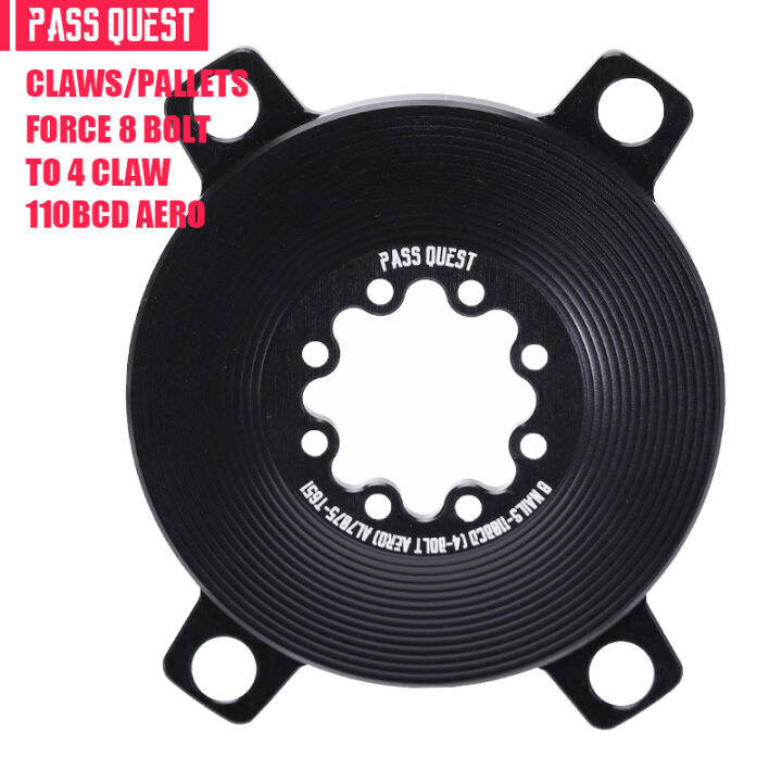 pass-quest-110bcd-flat-top-axs-chainring-แคบกว้างฟัน48t-58t-road-bike-chainwheel-ปิดแผ่นสำหรับ-sram-12spee-axs-crankset