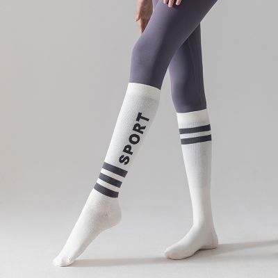 ถุงน่องถุงเท้ากันกระแทกซิลิโคนกันลื่นสำหรับผู้หญิงถุงเท้าโยคะและพิลาทิสฟิตเนส Uiy-022ถุงเท้าผ้าฝ้ายระบายอากาศกีฬาเต้นรำ