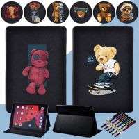 （Hoshi electron） Folio iPad 2021 9th เคสแท็บเล็ตสำหรับ iPad 7th 8th Gen 10.2 Quot; 310.5นิ้ว Funda CuteSeries Stand Cover