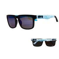 New Ken Block Sun Glasses Men Square Sunglasses Reflective Coating Mirrored Lens UV400