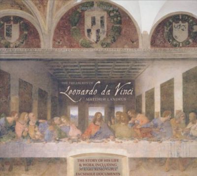 หนังสือthe treasures of leonardo da vinci ปกแข็ง (มือ 2 สภาพดี)