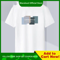 MARUHOOL La เสื้อยืดแขนสั้นผ้าฝ้ายสำหรับผู้ชาย,เสื้อผ้าผู้ชายเสื้อยืดนักเรียนแบรนด์แฟชั่นแฟชั่นของผู้ชายเสื้อครึ่งแขนแบบหลวมฤดูร้อน