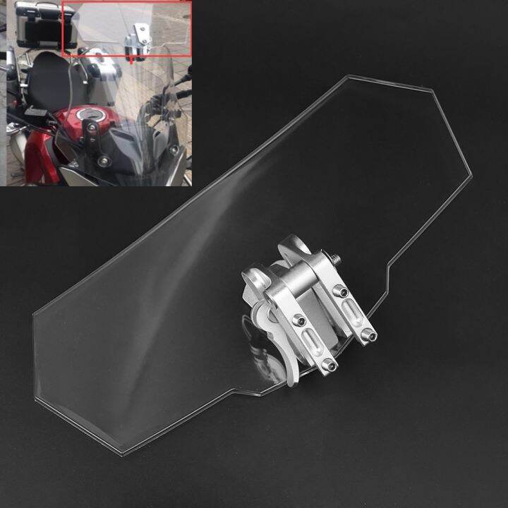 Dream home Universal Windscreen Motorcycle Wind Deflector