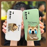 Simplicity soft shell Phone Case For Huawei Nova7 SE/Honor 30S Russia/P40 Lite 5G Euro Lens package Solid color Cartoon