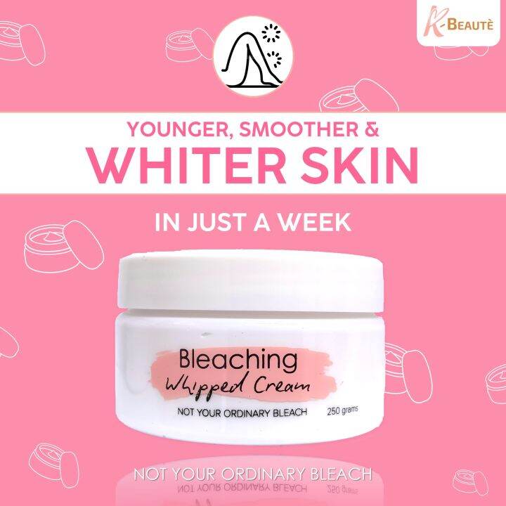 Bleaching Whipped Cream KBeaute 250g Lazada PH