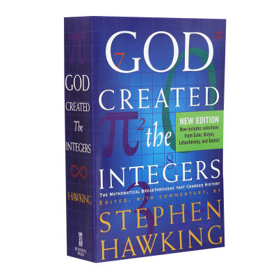 พระเจ้าสร้างจำนวนเต็มเปลี่ยนคณิตศาสตร์Breakthrough Of Historyภาษาอังกฤษต้นฉบับพระเจ้าสร้างTheจำนวนเต็มใหม่Edition Steven Hawking S Academic Workปกอ่อน