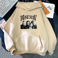 Oversized Mens Maneskin Hoodies Longsleeved Hip Hop Streetwear Harajuku Womens