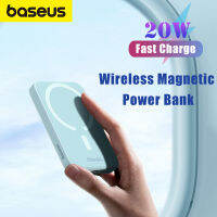 Baseus Magnetic Wireless Charging 20W 2 In 1สำหรับ IP 13 12 Pro Max Mini Fast Charging Station