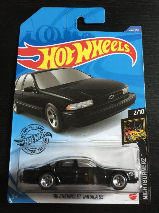 Hot Wheels '96 Chevrolet Impala SS 1:64 | Serie HW Rescue 2021 | Edizione Colezionisti Con Custodia Protettiva KLAS - 2