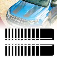 [ยุครถยนต์] untuk ฟอร์ด F-150 F150แรนเจอร์ T6 T7 T8 2015-2019ตกแต่งรถยนต์ Grafik Vinil Decals ด้านหน้ากันชนหน้าสติกเกอร์แข่งประดับ Aksesori Kereta