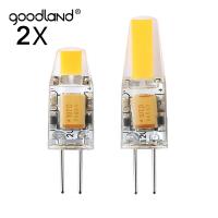 【Best-Selling】 upaxjl Goodland ไฟแชนเดอเลียสำหรับโคมไฟ LED G4,3W 6W หลอดไฟ G4ไฟฉายคาดหัว Ac/dc 12V หลอดไฟฮาโลเจนเปลี่ยนมุมโคมไฟระย้าไฟ LED G4