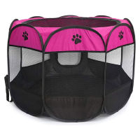 CenKinfo Pop Up Cat Tent Playpen Carrier Dog Cat Puppies Portable Foldable Durable Kennel House Playground for Puppy