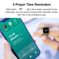 2022 Zikr Tasbih Smart Ring For Muslims Tally Tasbih Prayer Counter Bluetooth Metal Waterproof 5 Time Reminder U0K2