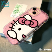 YiMia เคสการ์ตูนโดราเอมอนน่ารักแฟชั่นลายสุนัข Hello Kitty,เคสใสสำหรับ Huawei Nova 7 Nova 7i Nova 7 Pro Nova 7SE Nova 6 SE เคส HP TPU นุ่มกันกระแทกฝาหลัง