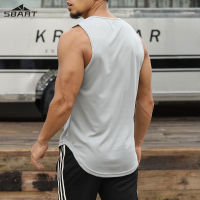 SBART Loose quick-dry sports vest for mens sleeveless shoulder running training basketball loose fitness vest