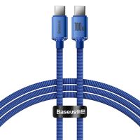 Baseus สาย USB C ถึง USB ชนิด C เหมาะสำหรับ Samsung เหมาะสำหรับ Xiaomi 100W PD ชาร์จเร็วสำหรับ Macbook Pro ชาร์จเร็ว4.0สายชาร์จ USB เร็ว