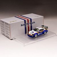 เคสโชว์รถยนต์โมเดล1/64 Pors Rwb 911 964 Rothmans รถรถแข่งของเล่นซุปเปอร์คาร์แบบหล่อด้วยสีสันสดใสสำหรับเด็กหญิงเด็กชาย