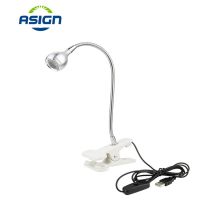 3W DC 5V USB Power Supply Clip LED Light Clip-On Ebook Reading Lamp Book Light Book Tablet Lamp Warm White/White Clamp Light