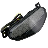 ☼❀ Motorcycle Integrated LED Taillight Turn Signals For Kawasaki Ninja 650R ER 6 2009 2010 smoke