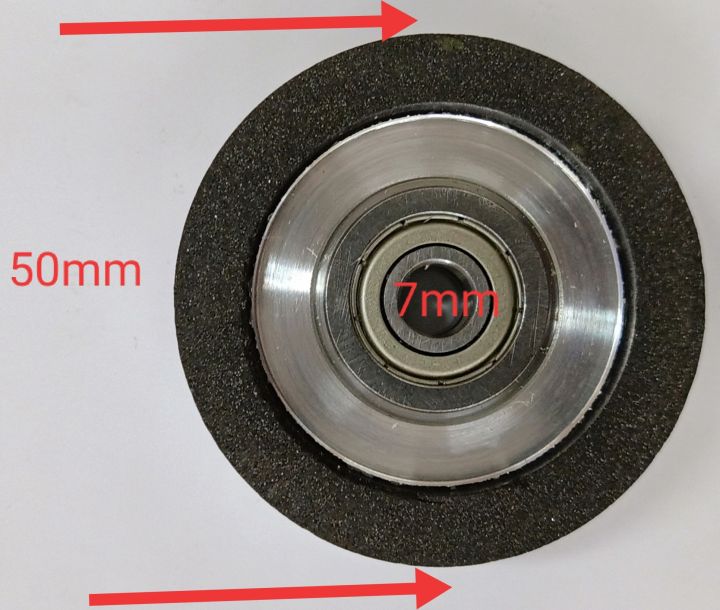 หินเจียร์cbn-โต50mmxรูลูกปืน7mmxหนา15mm