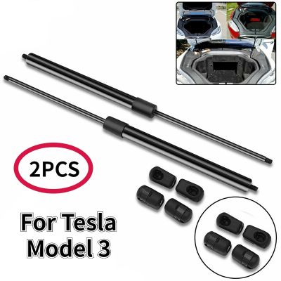 2PCS Front Engine Hood Gas Spring Lift Supports Struts Spring Shock Car Hydraulic Rod For Tesla Model 3 Car Accessories
