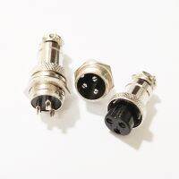 ♘▽℡ NCHTEK Industrial Panel Mount 16mm Dia Screw 3Pin Metal Aviation Connector PlugXLR Audio Chassis Mounting / 5PCS