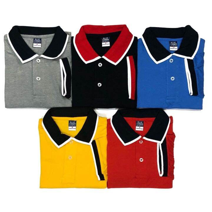Blue Corner Men's Polo Shirt (STYLE 11) Lazada PH