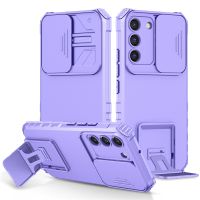 【CC】 Shockproof Note 20 S23 S22 Ultra S20 S21 A32 A52 A72 A53 A73 A03S Push Window Bracket Cover