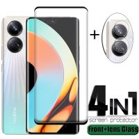 4-in-1 For Realme 10 Pro Plus Glass For Realme 10 Pro Plus Tempered Glass HD Phone Film For OPPO Realme 10 Pro Plus Lens Glass Electrical Safety