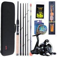 Sougayilang 3.0m Carp Fishing Combo L M H Power Feeder Rod and Carp Reel with With Carp Line Lure Hook Accessories Carrier Bag