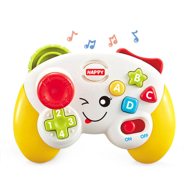 Baby Game Handle Baby 13 Years Old Puzzle Light Music Toy One Year Old