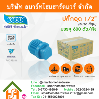 HOT** ปลั๊กอุดพีวีซี ปลั๊กอุด พีวีซี ปลั๊กอุดPVC ปลั๊กอุด PVC ขนาด 1/2" (4 หุน) ส่งด่วน ปลั๊กไฟ ปลั๊ก พ่วง เต้ารับ ราง ปลั๊กไฟ