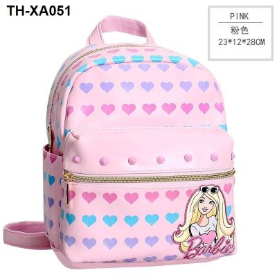 Korean Barbie princess girls small backpack traveling western style fashion baby 6 years old children in kindergarten student bag 5