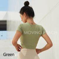 movingpeach เสื้อออกกำลังกาย เล่นโยคะ สไตล์เกาหลี