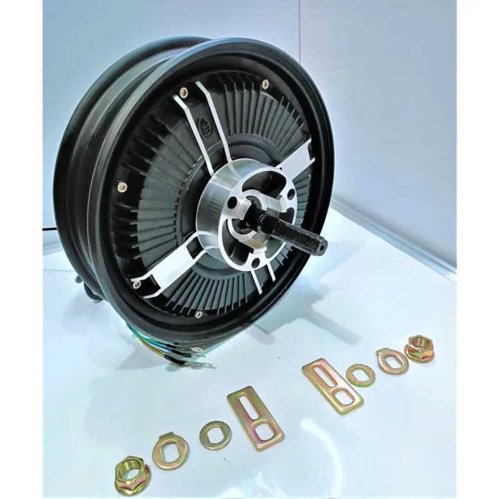 ebike brushless DC hub motor, 60 to 72volts 800watts to 1500watts, disc