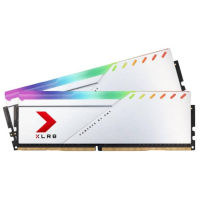 PNY - MD16GK2D4360018XSRGB XLR8 RGB DDR4 Silver 16GB(8x2) 3600MHz Desktop Memory