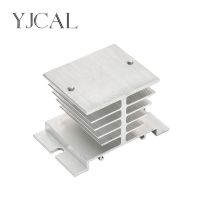 Single Phase Solid State Relay SSR Aluminum Heat Sink Dissipation Radiator Heatsinks Suitable For 10A-25A Relay Electrical Circuitry Parts