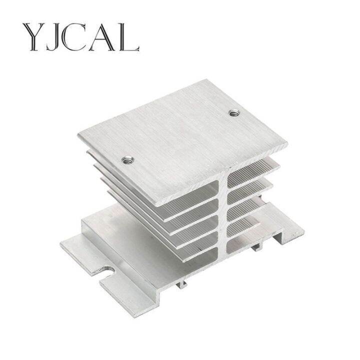 Single Phase Solid State Relay SSR Aluminum Heat Sink Dissipation