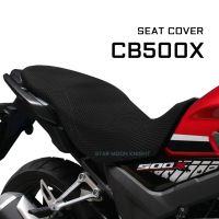 เบาะครอบที่นั่งลดการกระแทกป้องกันรถจักรยานยนต์สำหรับ Honda CB500X CB500 X CB 500 X อุปกรณ์หุ้มผ้าอานจักรยาน