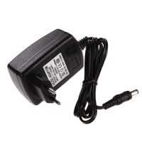 เครื่องชาร์จพลังงานปลั๊ก EU 2A 2000mA 12V 2.5MM X 5.5 DC ไปยังตัวแปลง100-240V อะแดปเตอร์ AC ไฟ DC เป็น AC