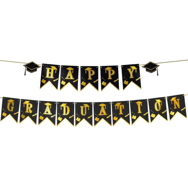 BANNER HAPPY GRADUATION / BANNER WISUDA KELULUSAN | Lazada Indonesia