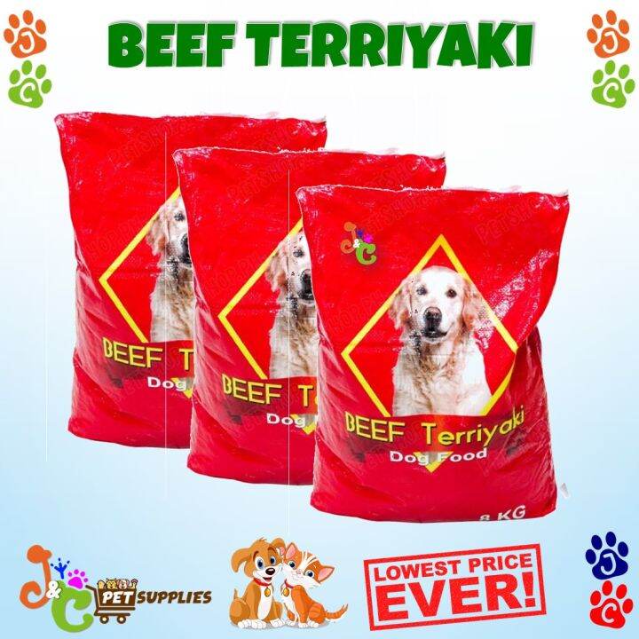 Beef Teriyaki Dry Dog Food For Adult Beef Terriyaki | Lazada PH