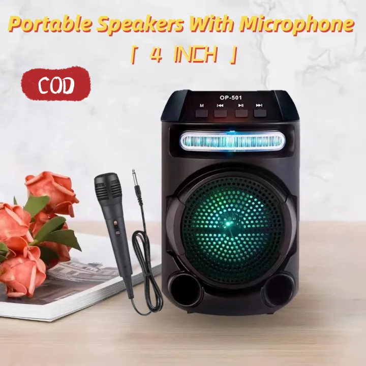 Speaker Bluetooth Speaker Wireless Large Portable Speakers With