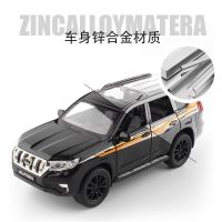 2023[ ขนาดใหญ่ ] Toyota Overbearing Prado จำลองรถโลหะผสม Land Cruiser รถของเล่นเด็ก