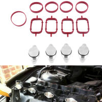 33มม. 22มม. ดีเซล Swirl Flap ช่องว่างเปลี่ยนอลูมิเนียม Intake Manifold Flap Removal Kit สำหรับ BMW E60 E61 E87ปะเก็น Key ช่องว่าง