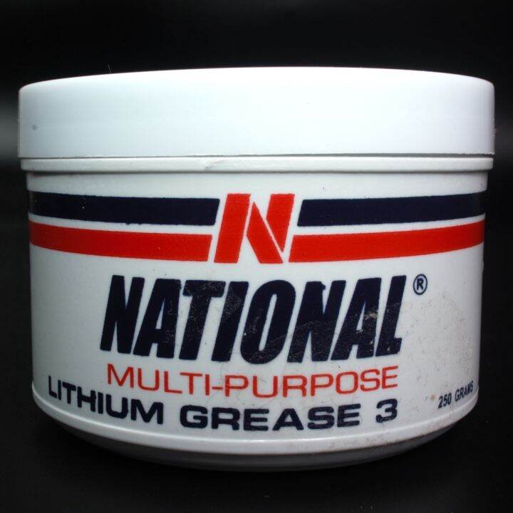Genuine National 250 Grams Multipurpose Lithium Grease NLGI 3 High Temperature Yellow Red