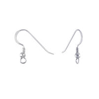 Silver thai  20mm Silver Finding Fish Hook Earrings ,  ตะขอต่างหูเงินแท้ 925 ขนาด20 มิน, ต่างหูเงิน ต่างหูเงิน 92.5% ต่างหูเงิน ต่างหูห่วงเงิน