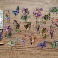 hot！【DT】☞  45Pcs/Box PET Stickers Scrapbooking Elfin Sticker Label for Album Notebook