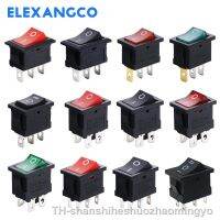 【hot】♤  5 PCS/LOT 12Models KCD1  21x15mm 3/4/6Pin Boat Car Rocker Switches 6A/250VAC 10A/125V With Lamp